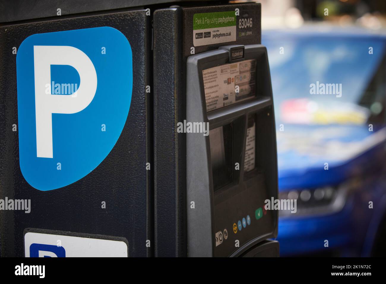 Manchester council parking tickets and removal notice Stock Photo