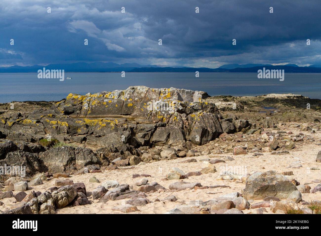 Heysham Head rocky headland, Heysham, Lancashire Stock Photo Alamy