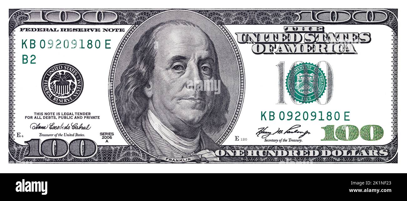 Transparent 100 US dollar banknote for design purpose Stock Photo - Alamy