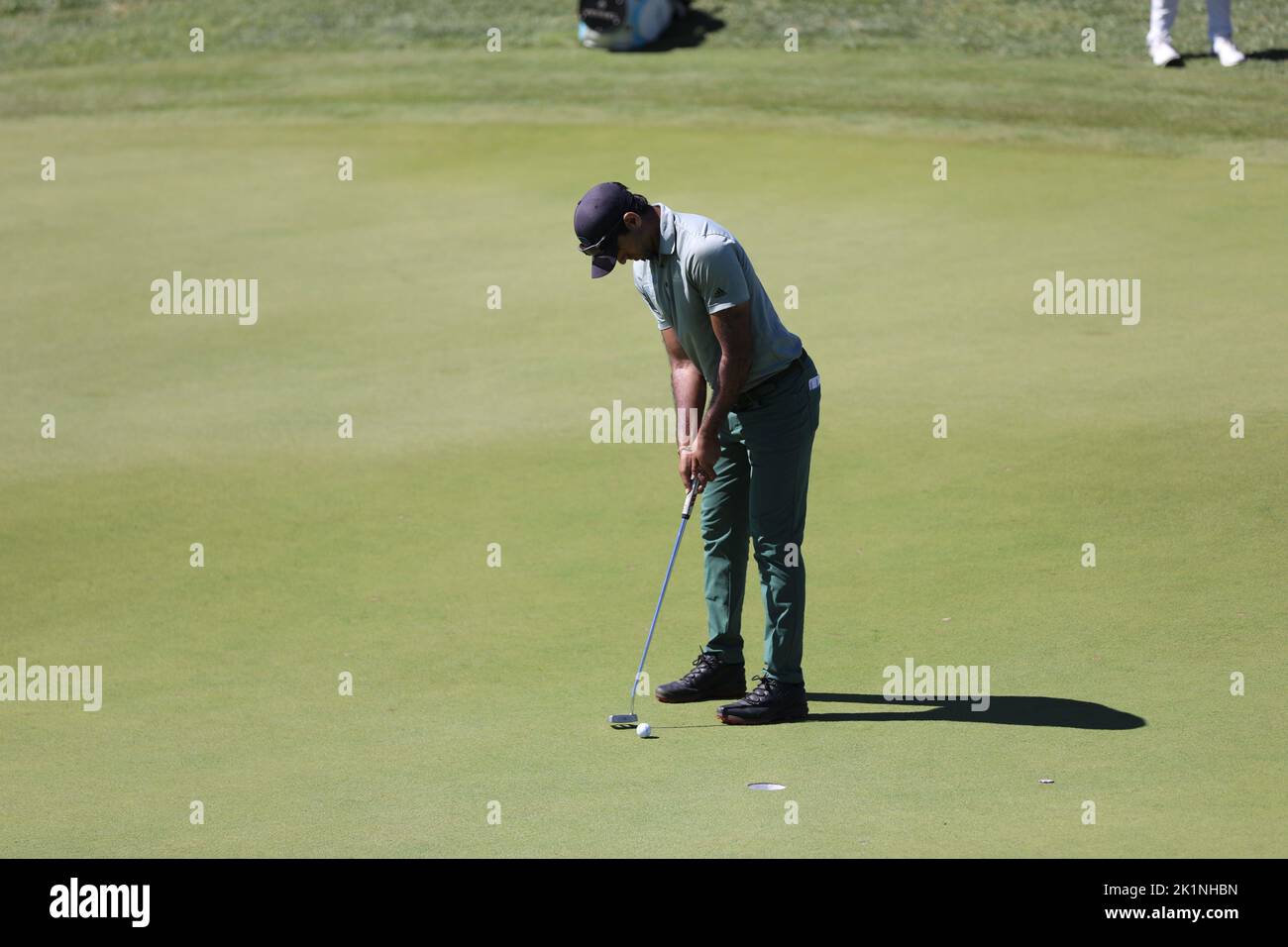 Rome, Italy. 18th Sep, 2022. At Marco Simone Golf Club Italian Open 2022 In  this picture. Aaron Rai (Photo by Paolo Pizzi/Pacific Press/Sipa USA)  Credit: Sipa USA/Alamy Live News Stock Photo -
