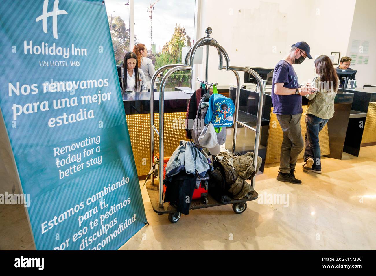 Bogota Colombia,Holiday Inn Bogota Airport inside interior lobby hotel