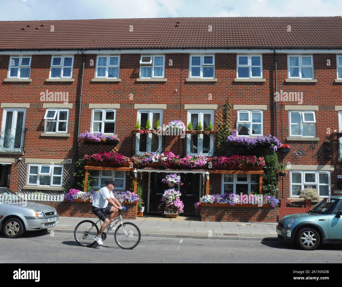 Neighbours Philip Whicker and Les Carstairs have turned their tiny innercity front gardens into