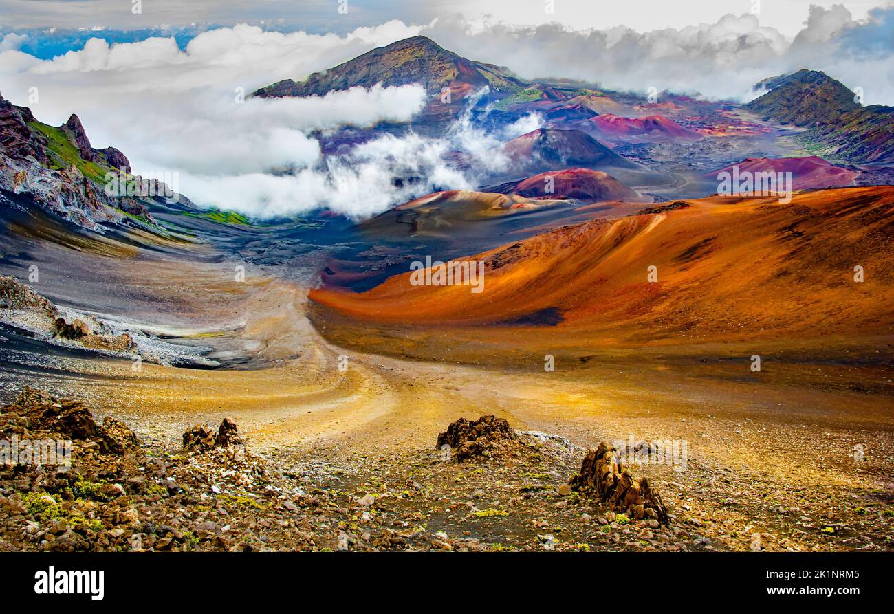 Haleakala meaning (house of the sun), or the East Maui Volcano, is a