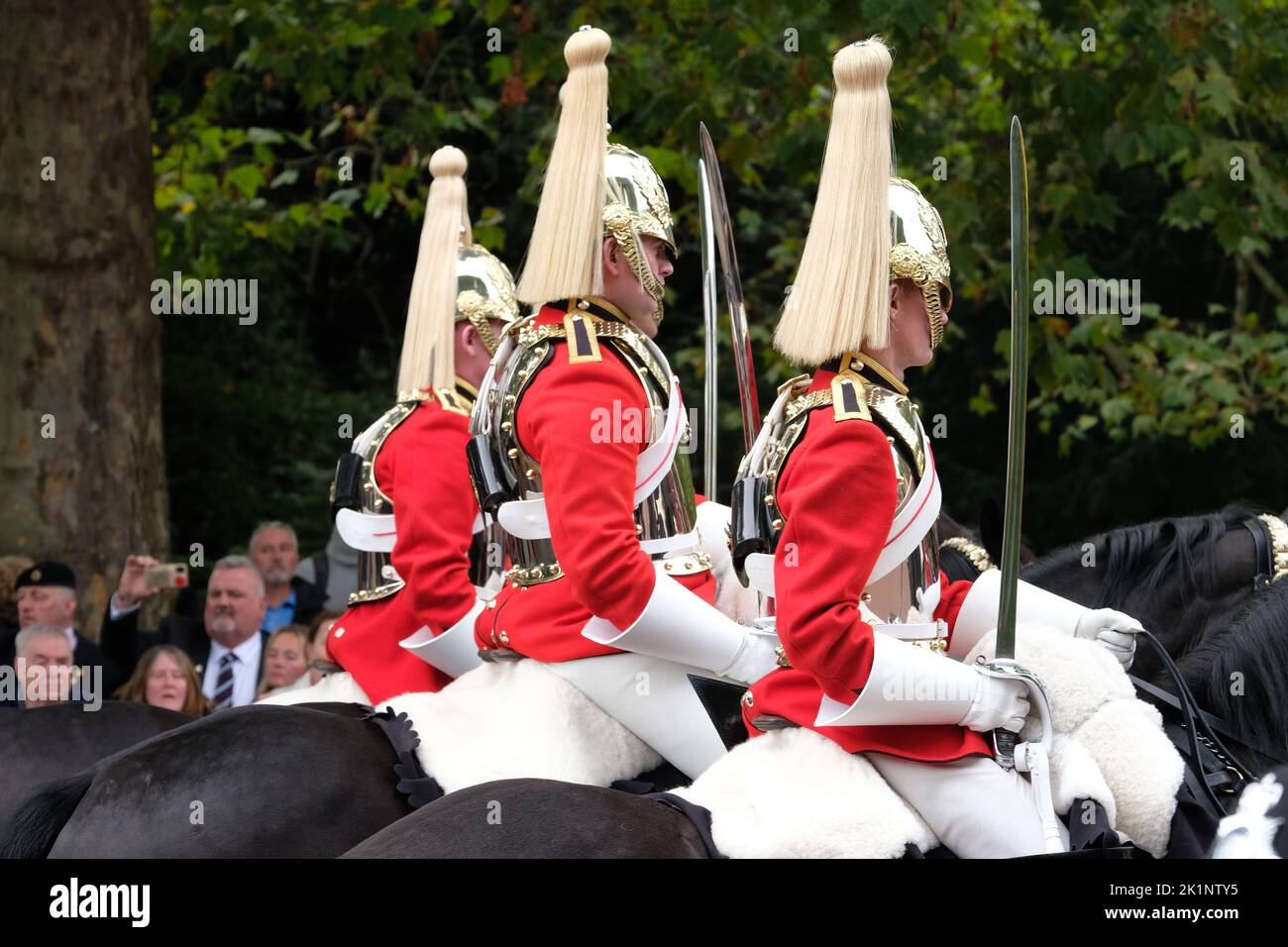 London, UK, 19th September, 2022. Queen Elizabeth's state funeral takes ...