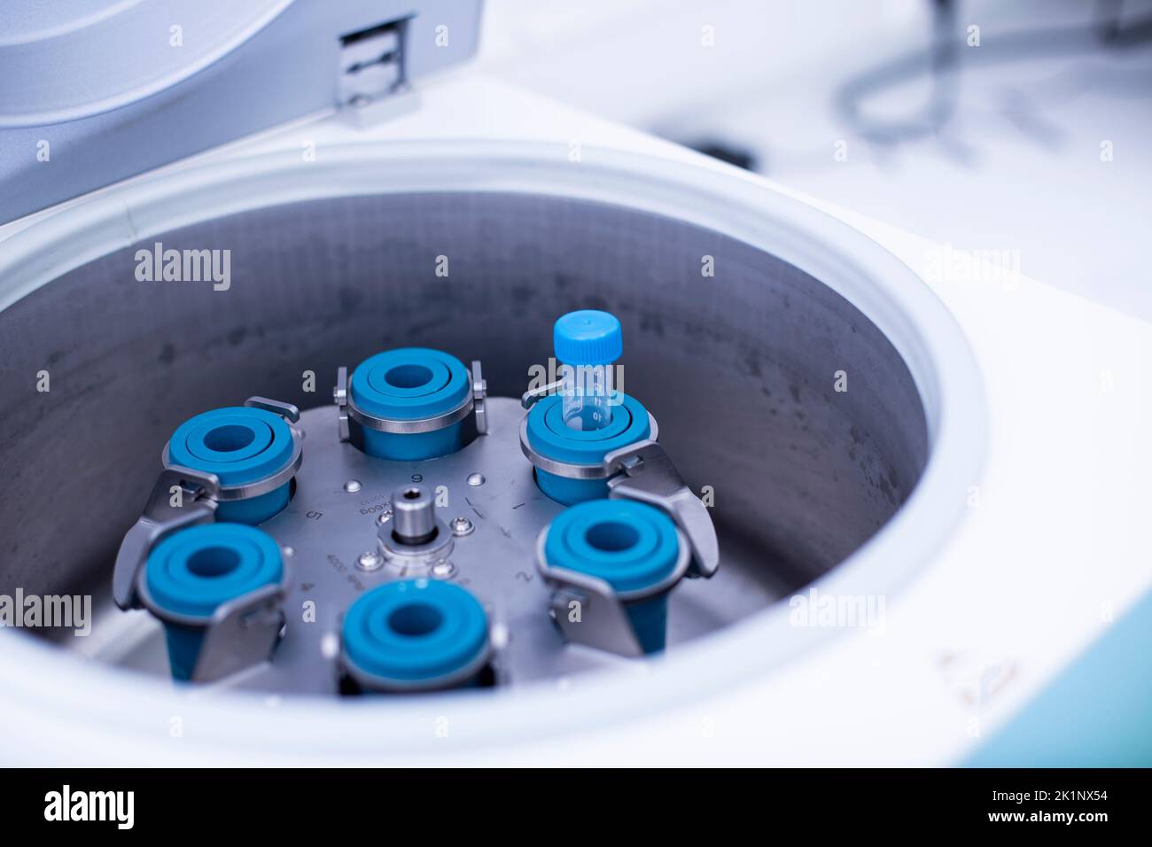 laboratory centrifuge at the cell culture and medicine laboratory Stock