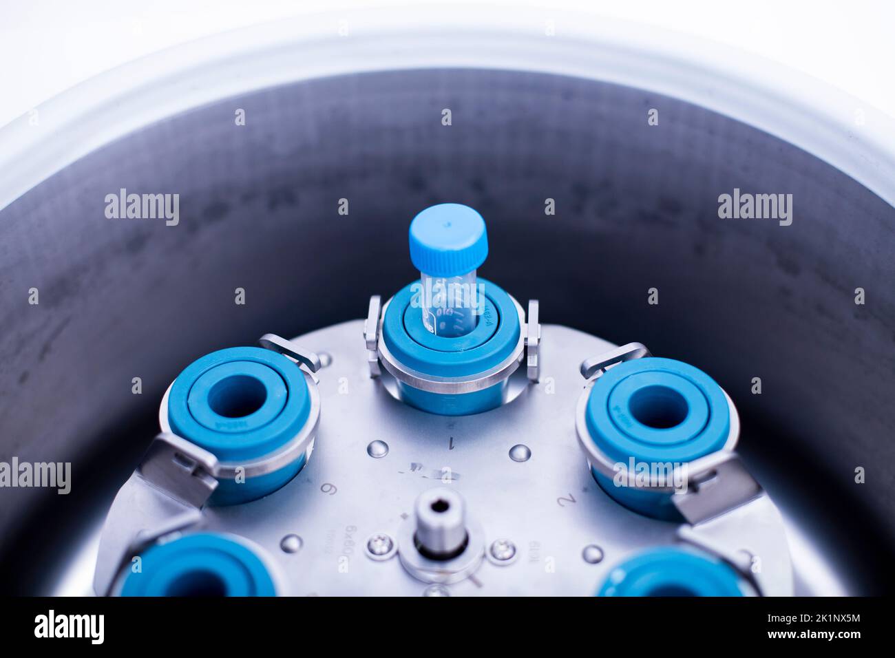 laboratory centrifuge at the cell culture and medicine laboratory Stock