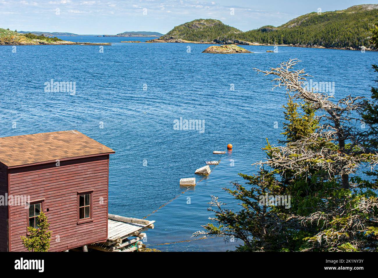 Along the road to Salvage, Newfoundland, Canada Stock Photo Alamy
