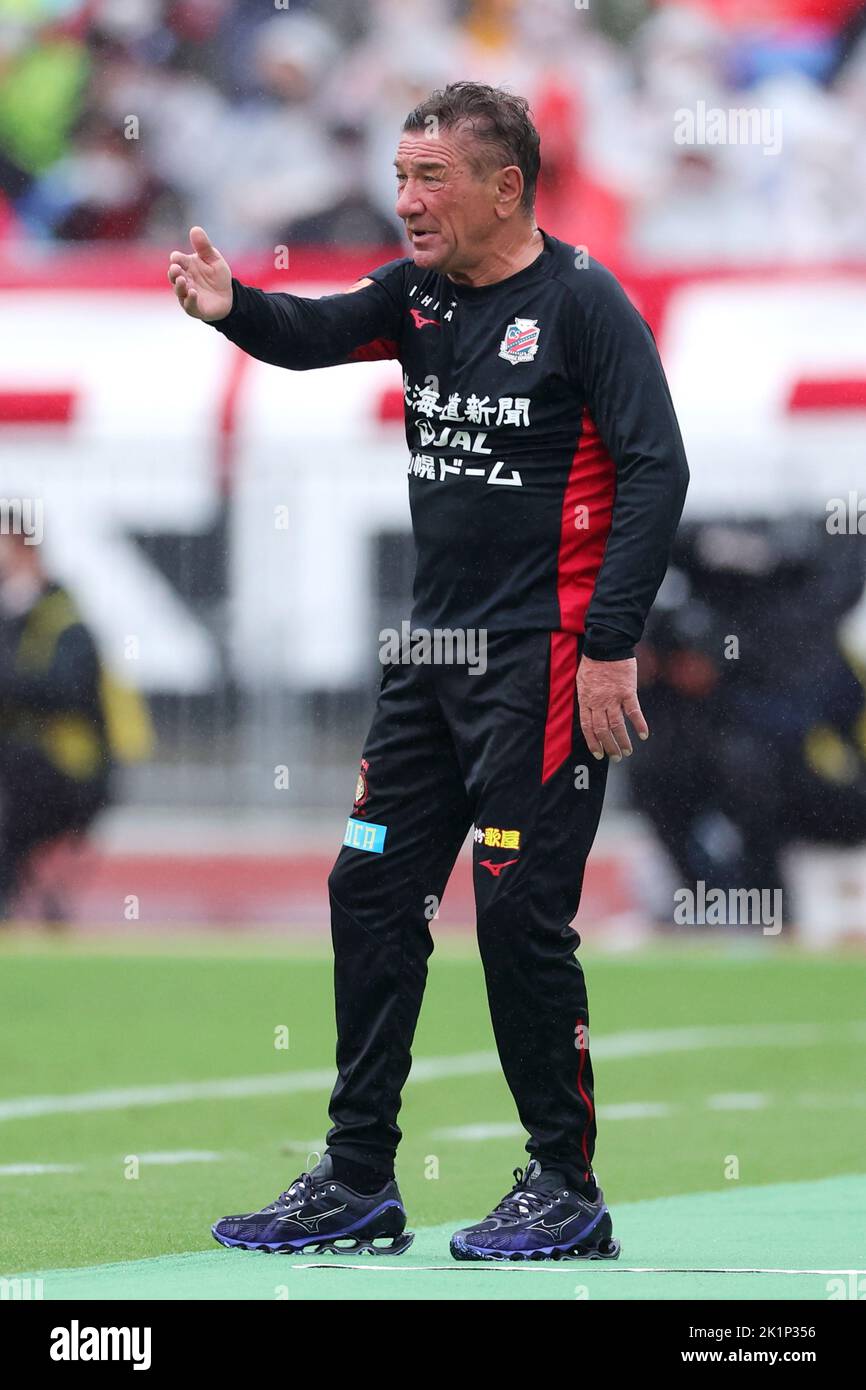Kanagawa, Japan. 18th Sep, 2022. Mihailo Petrovic (Consadole) Football