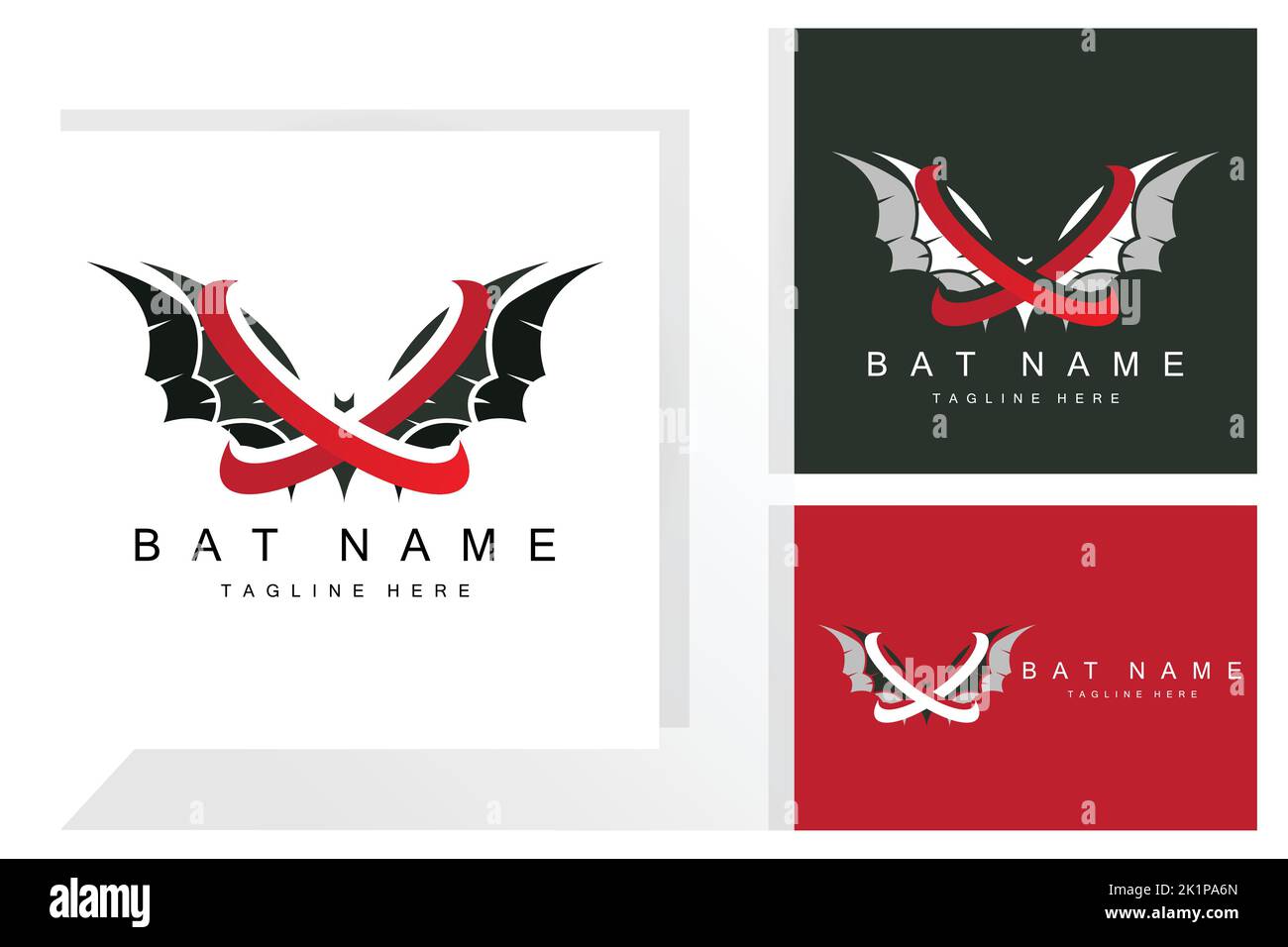 Bat vector vectors Cut Out Stock Images & Pictures - Alamy