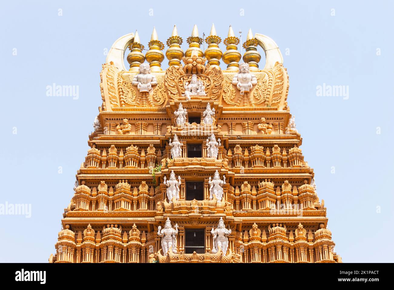 Gopuram of Srikanteshwara Temple, Nanjangud, Mysore, Karnataka, India
