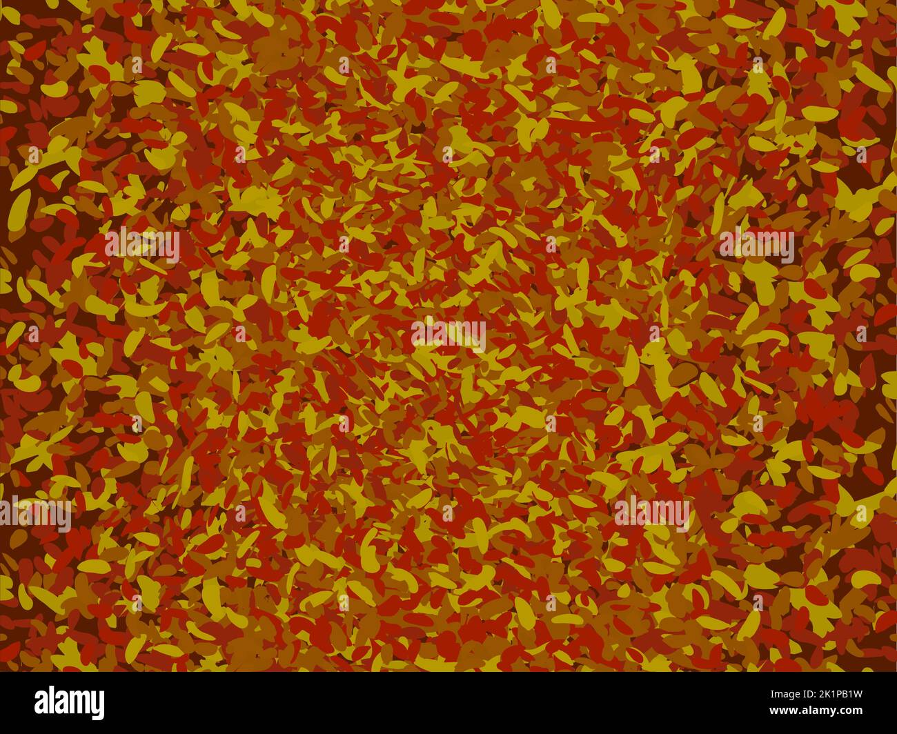 Orange and brown leaf Stock Vector Images - Alamy