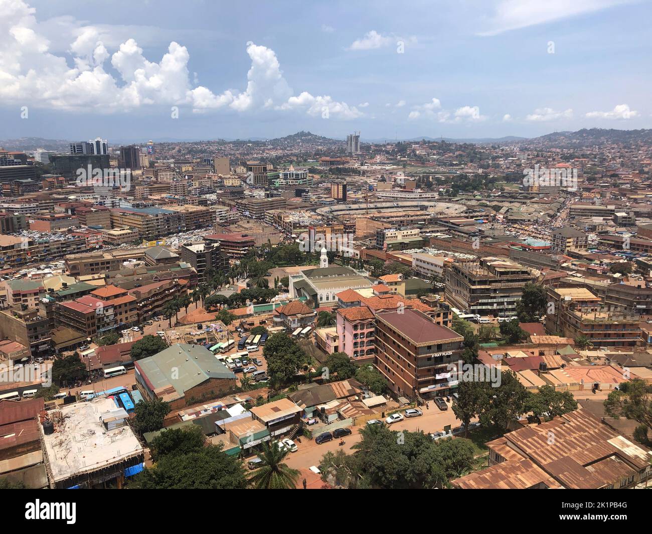 Kampala, Uganda. 31st Aug, 2022. Kampala, the capital of Uganda, taken ...