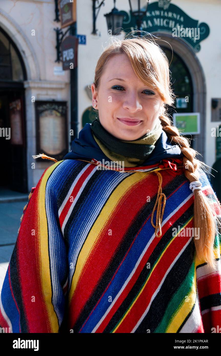 Old world meeting place Jama Michakika in Kraków, Poland and a long