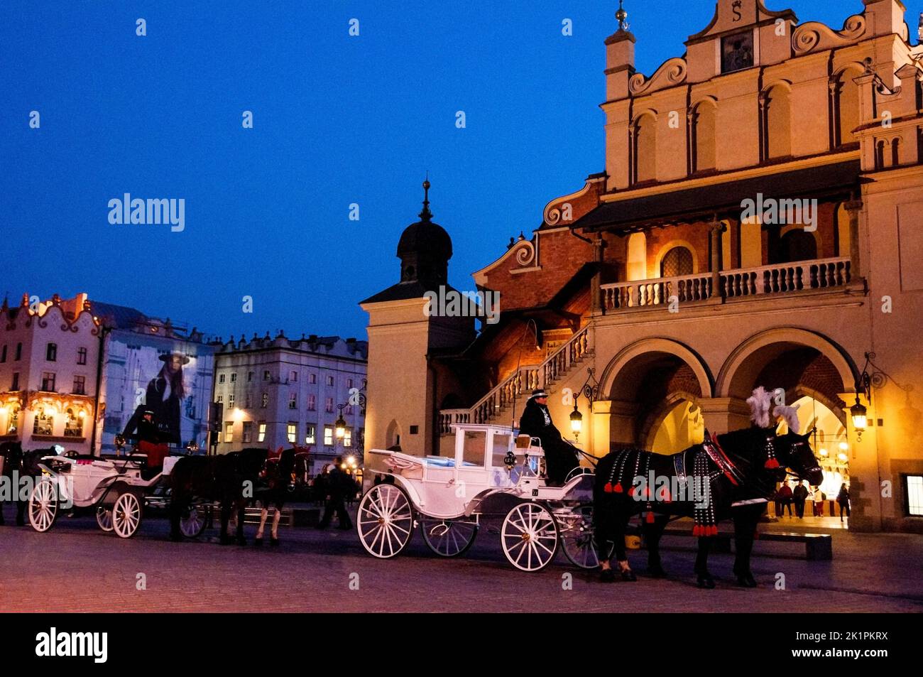 Romantic Krakow, Poland carriage rides by Renaissance Cloth Hall