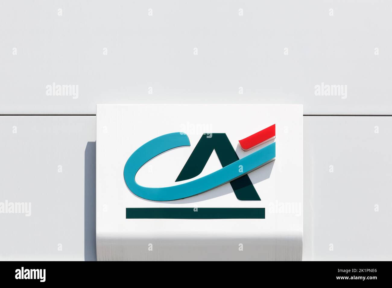 Credit agricole logo hi-res stock photography and images - Alamy