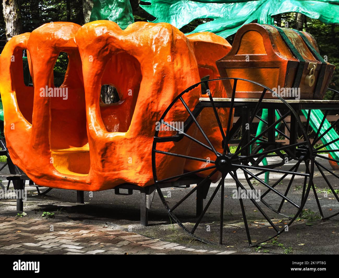 Old New York, USA. September 1, 2022. Inside the Enchanted