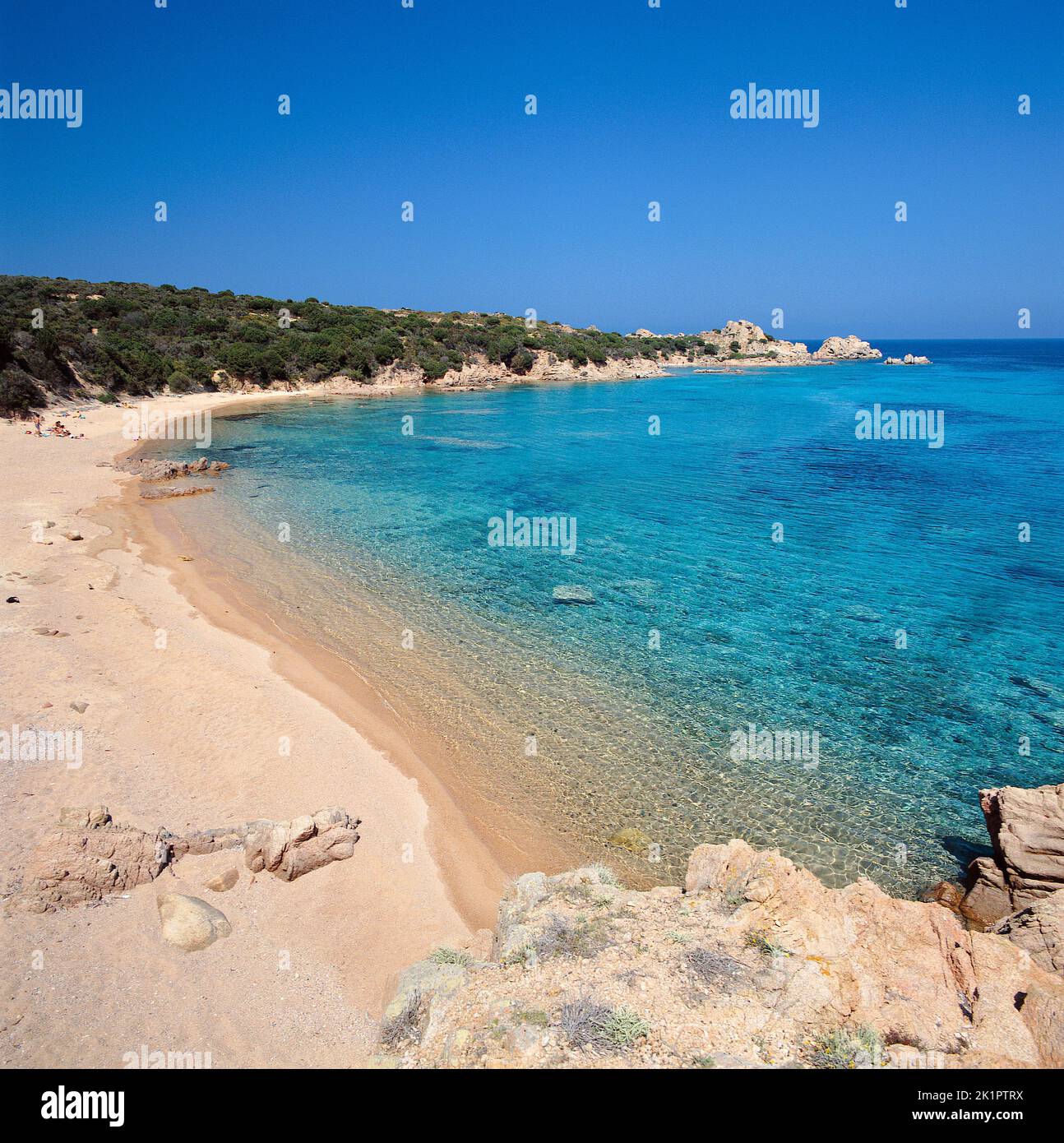 Arcipelago de La Maddalena, Cala Spalmatore, Provincia Olbia Tempio, Sardinia, Italy, Europe Stock Photo