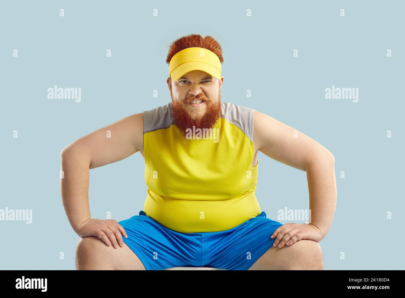 Beard funny man angry hi-res stock photography and images - Alamy
