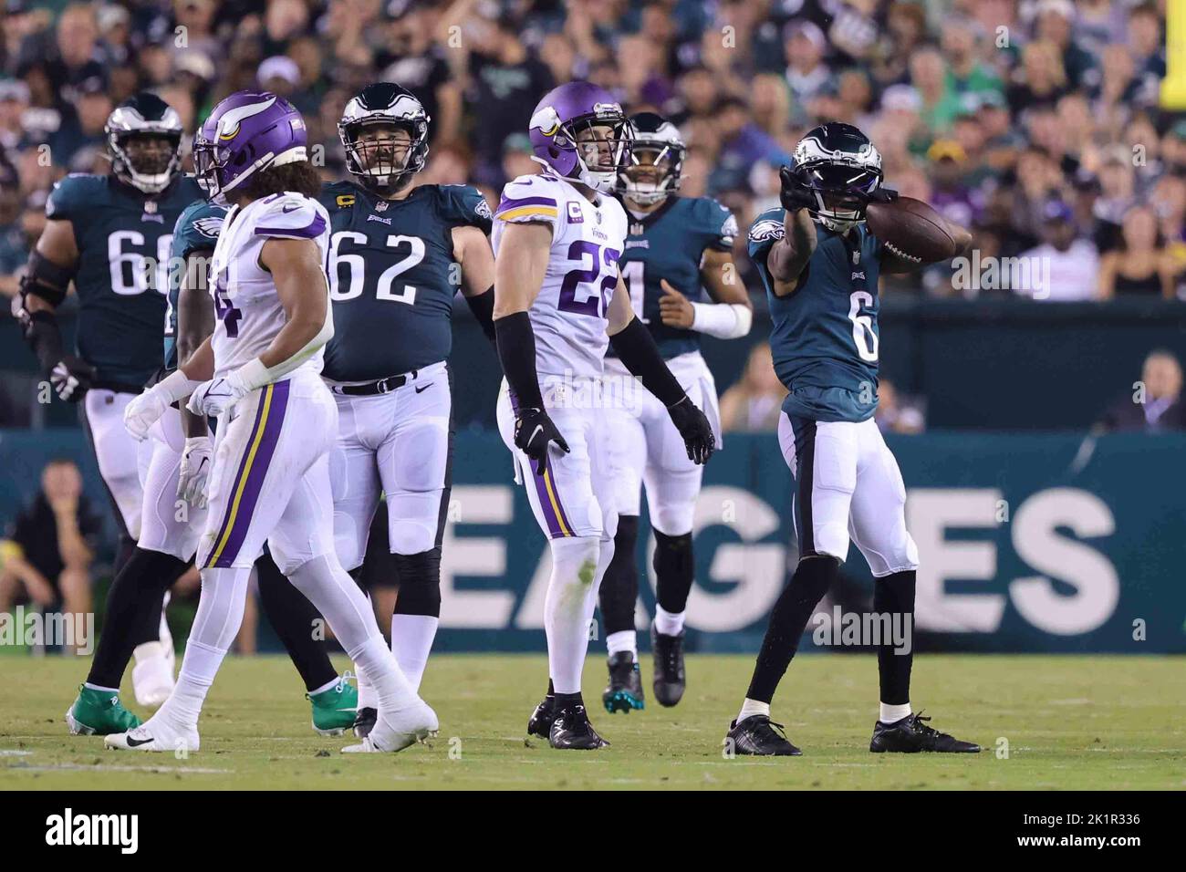 Minnesota Vikings vs. Philadelphia Eagles, Sept. 19, 2022 