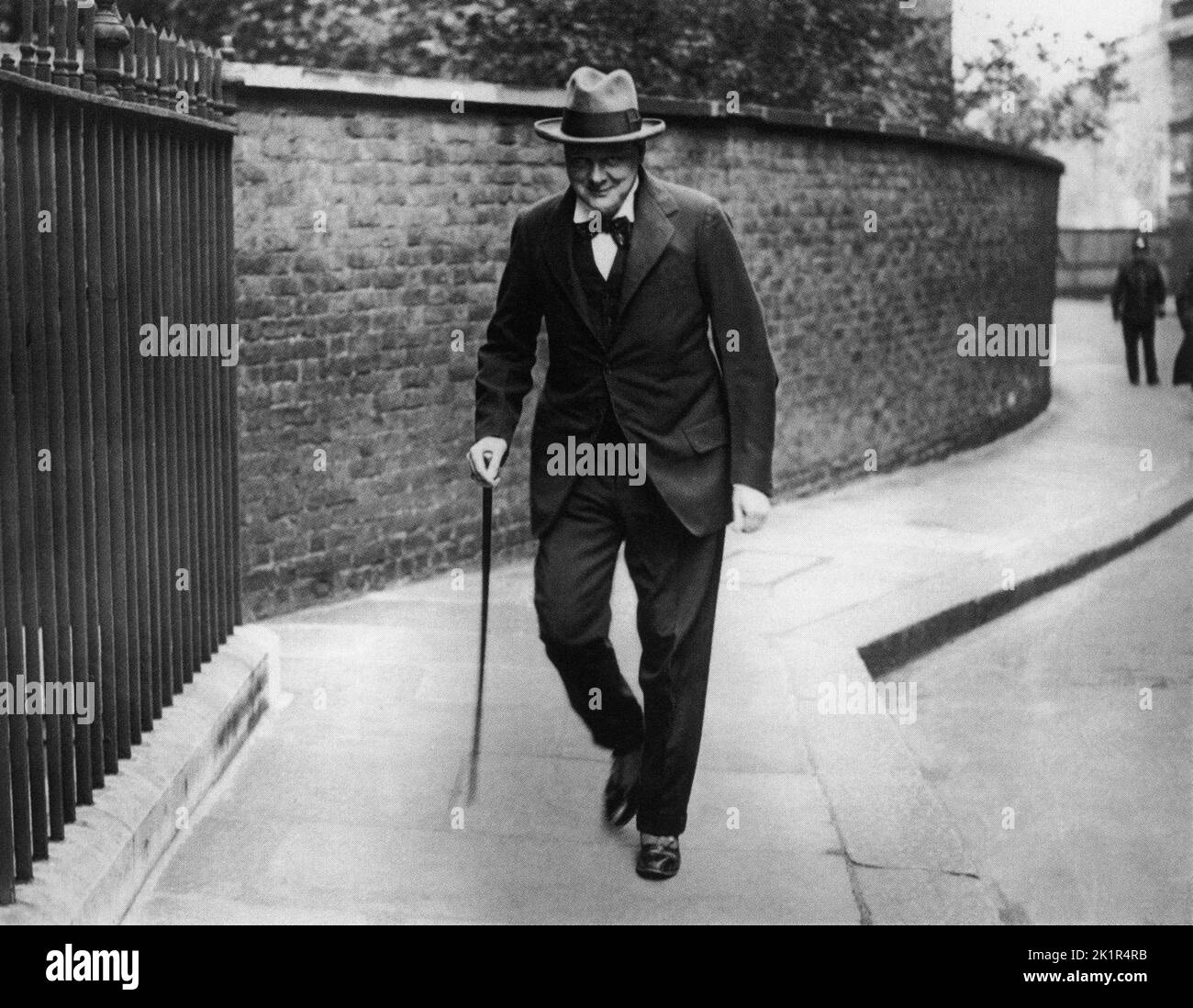 Winston Churchill 1922., the year he left the Liberal Party. Stock Photo