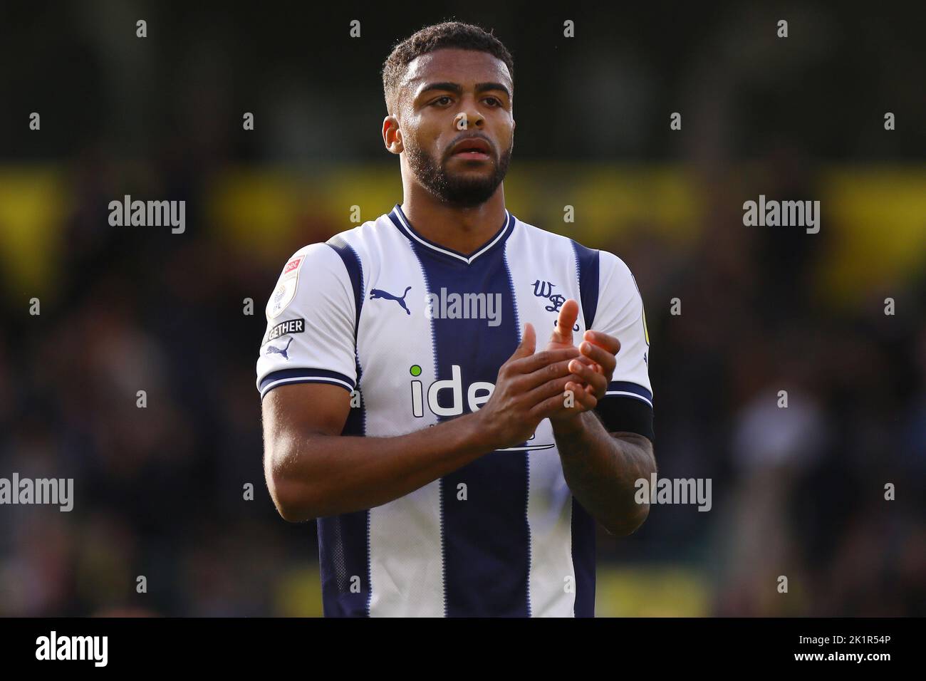 Darnell Furlong of West Bromwich Albion - Norwich City v West Bromwich Albion, Sky Bet Championship, Carrow Road, Norwich, UK - 17th September 2022  Editorial Use Only - DataCo restrictions apply Stock Photo