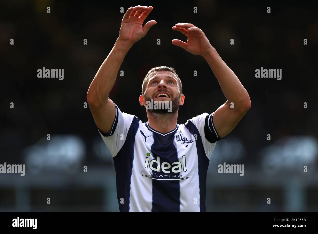 Erik Pieters of West Bromwich Albion - Norwich City v West Bromwich Albion, Sky Bet Championship, Carrow Road, Norwich, UK - 17th September 2022  Editorial Use Only - DataCo restrictions apply Stock Photo