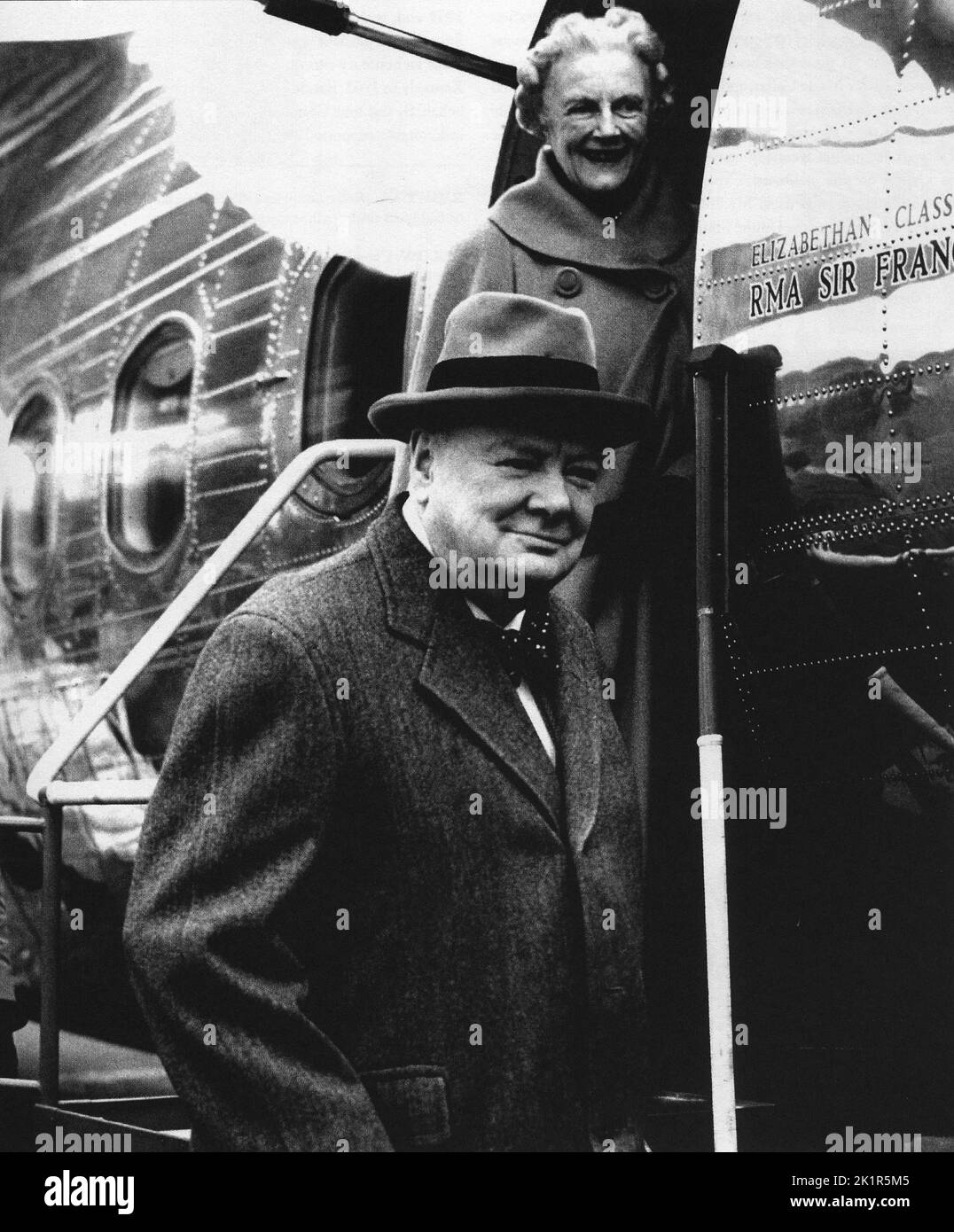 Winston Churchill Stock Photo