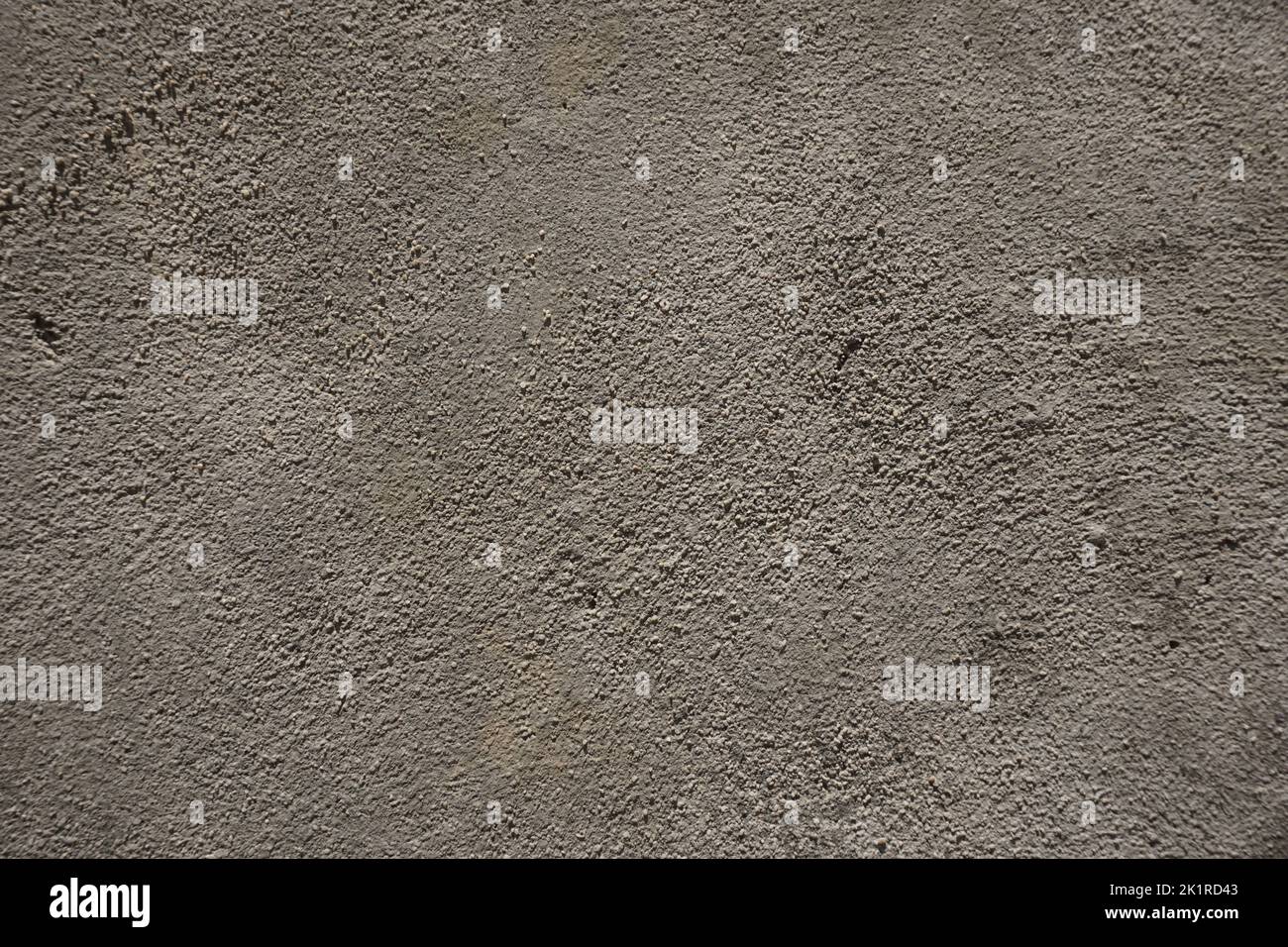 plain plastered and unpainted wall detail Stock Photo