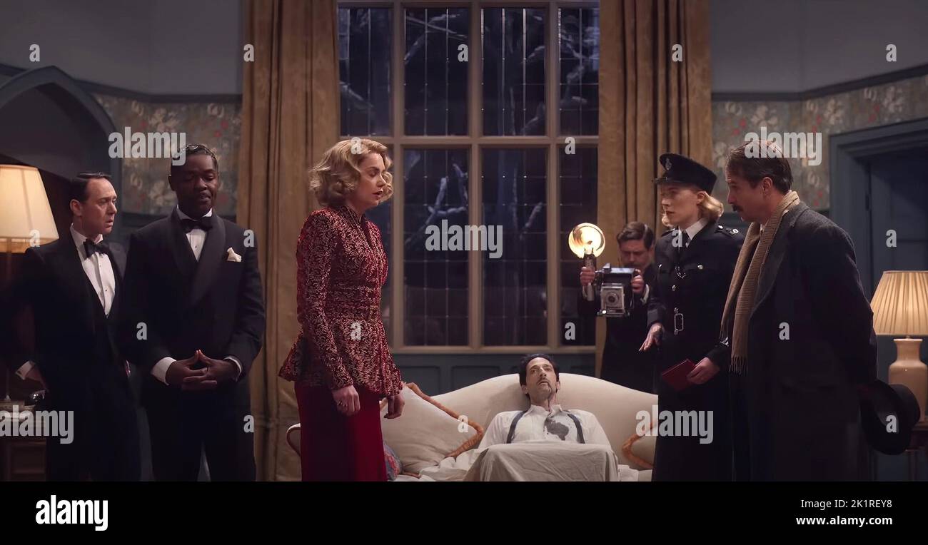 SEE HOW THEY RUN, from left: Reece Shearsmith, Ruth Wilson, David ...