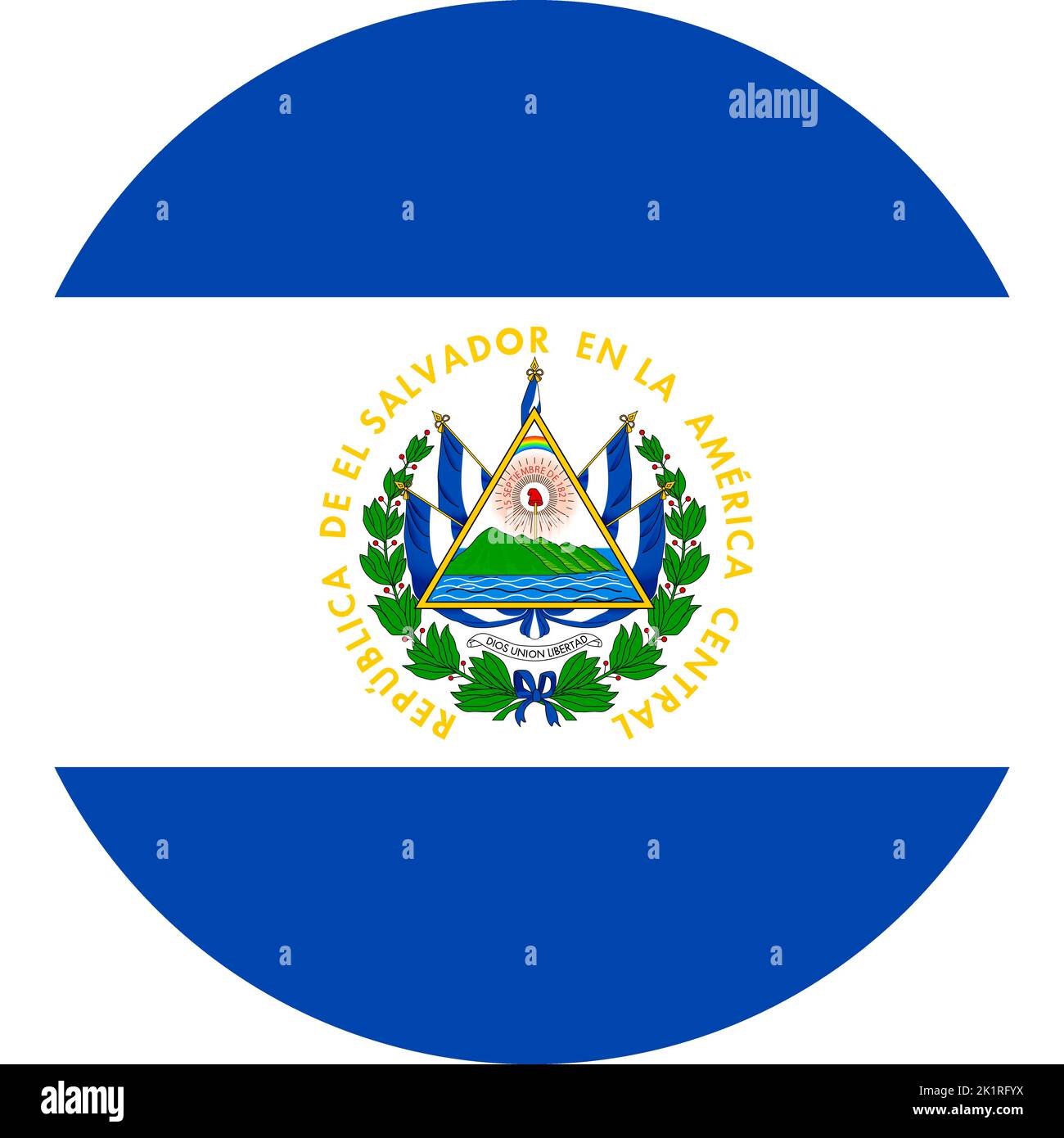 The national flag of the world, El salvador Stock Vector Image & Art