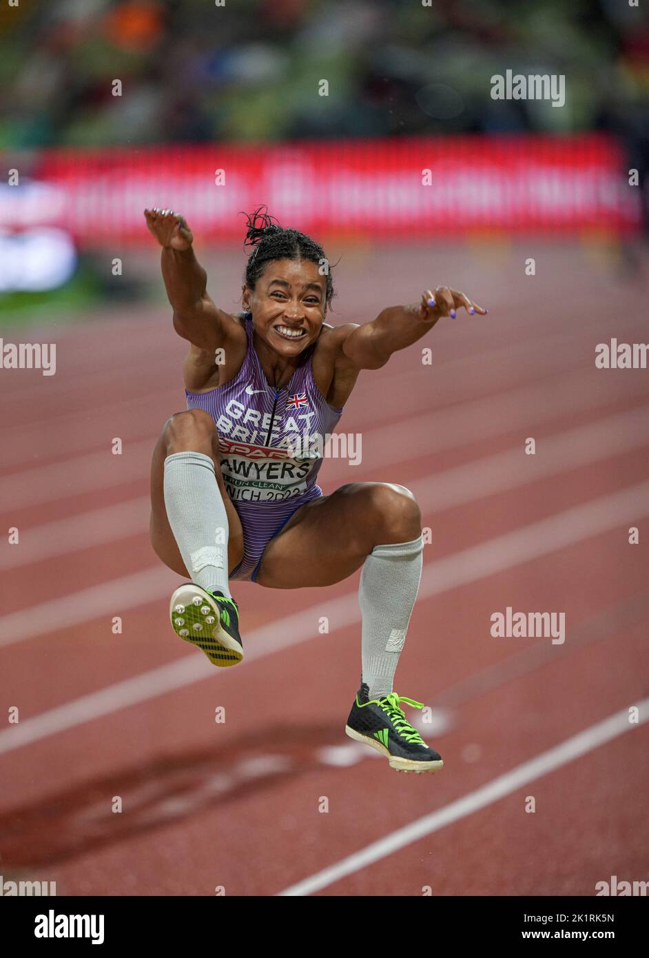 Jazmin Sawyers Participating In The Long Jump Of The European Athletics jazmin-sawyers-participating-in-the-long-jump-of-the-european-athletics