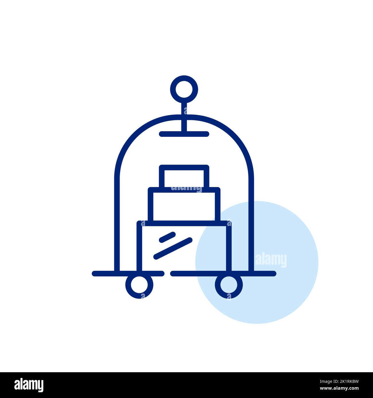 Porter sleeping stock vector images alamy