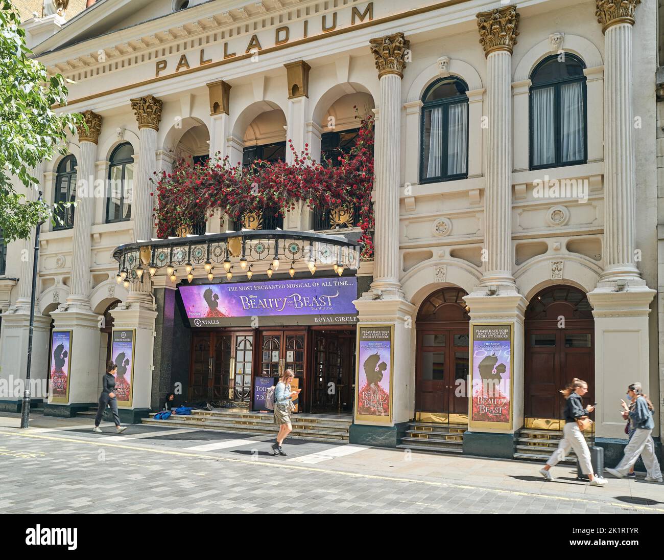 The musical 'Beauty and the Beast' at the Palladium theatre, London
