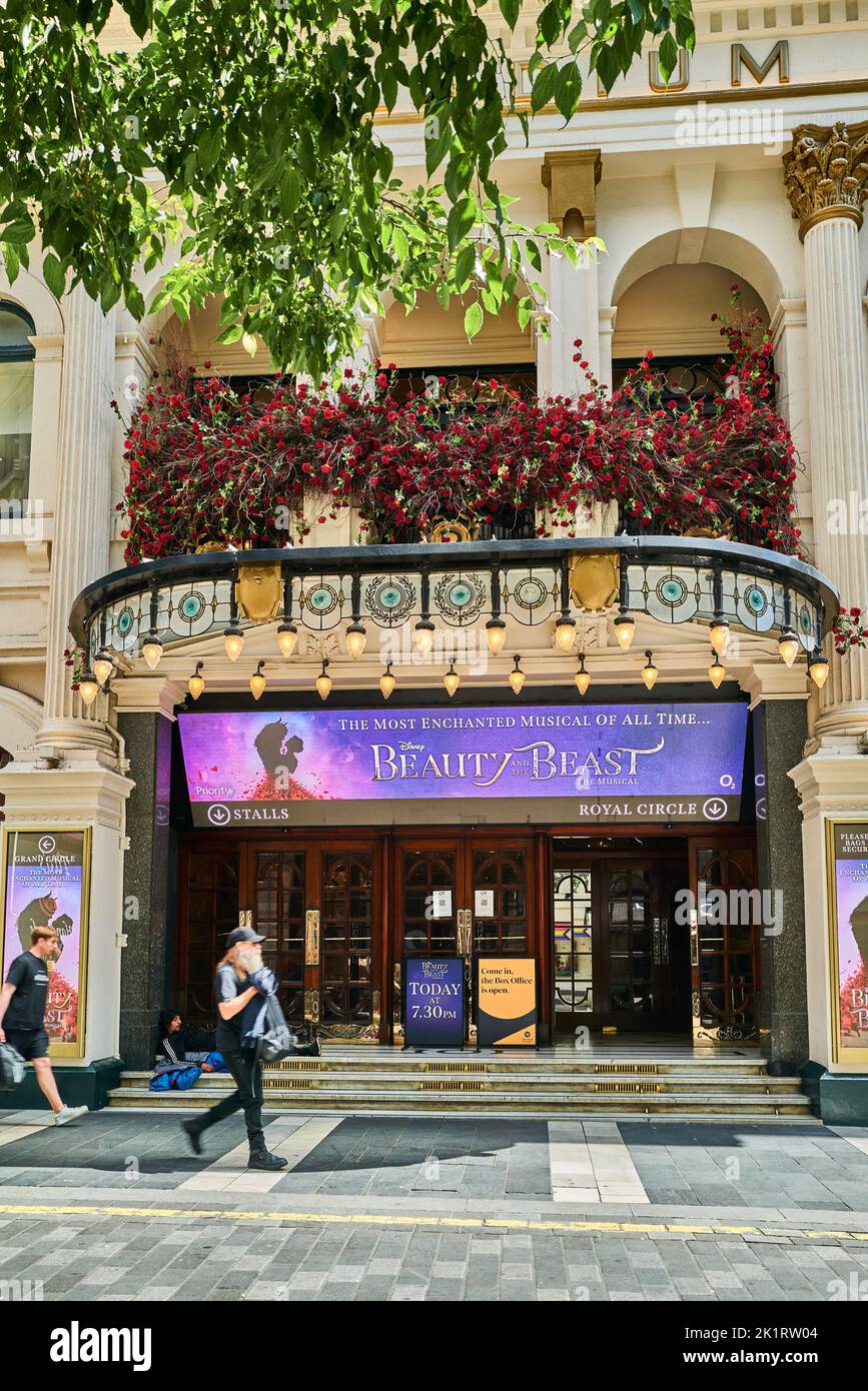 The musical 'Beauty and the Beast' at the Palladium theatre, London