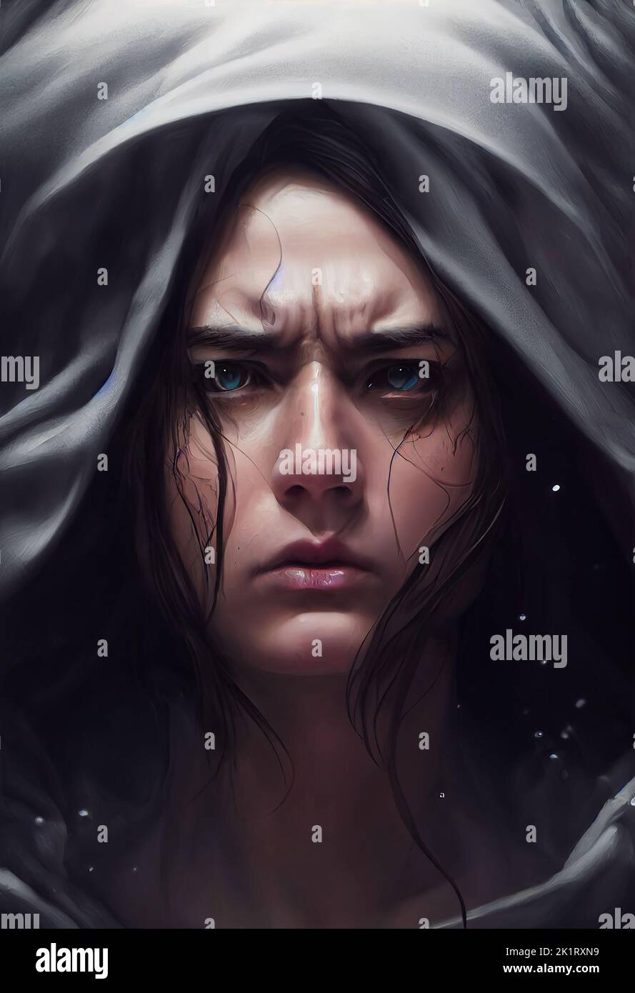 An Illustration Of An Avenging Angel Portrait Stock Photo Alamy an-illustration-of-an-avenging-angel-portrait-stock-photo-alamy