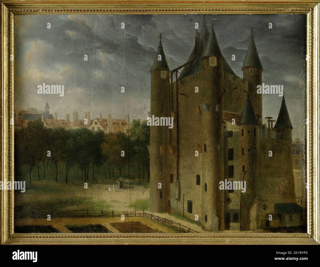 LA TOUR du TEMPLE Rdrh - POSTER HQ 50x70cm d'une AFFICHE