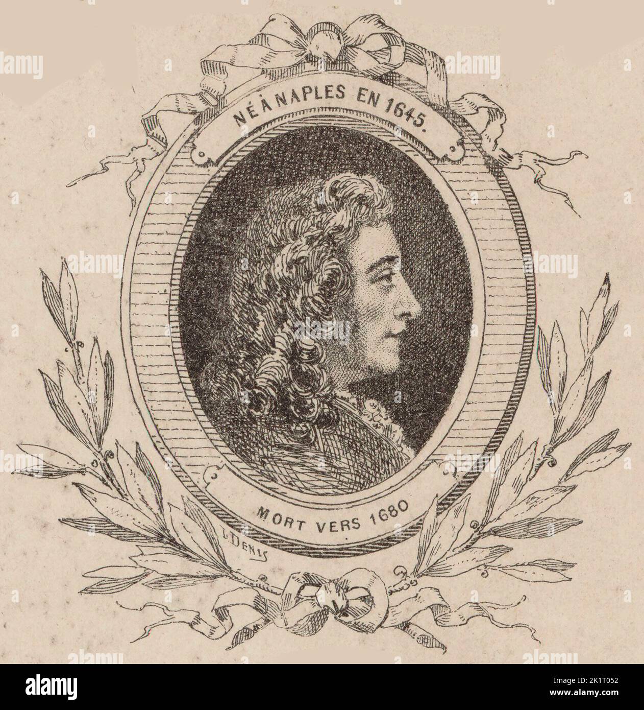 View of Violinist, singer and composer Alessandro Stradella (1643-1682). Museum ...