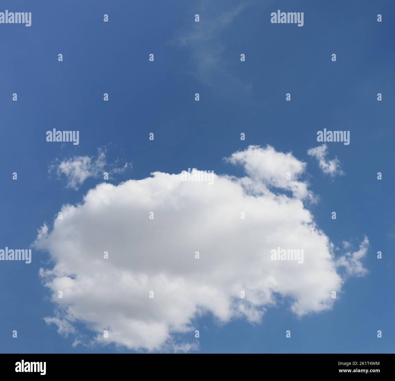 blue sky with clouds useful as a background Stock Photo - Alamy