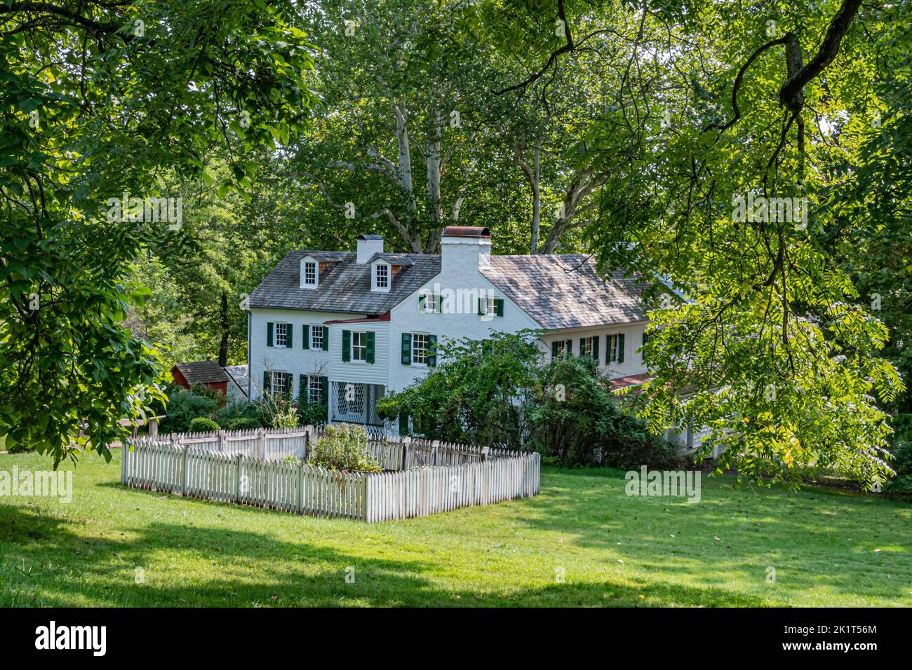 ronmasters Mansion and Garden, Hopewell Furnace National Historic Site