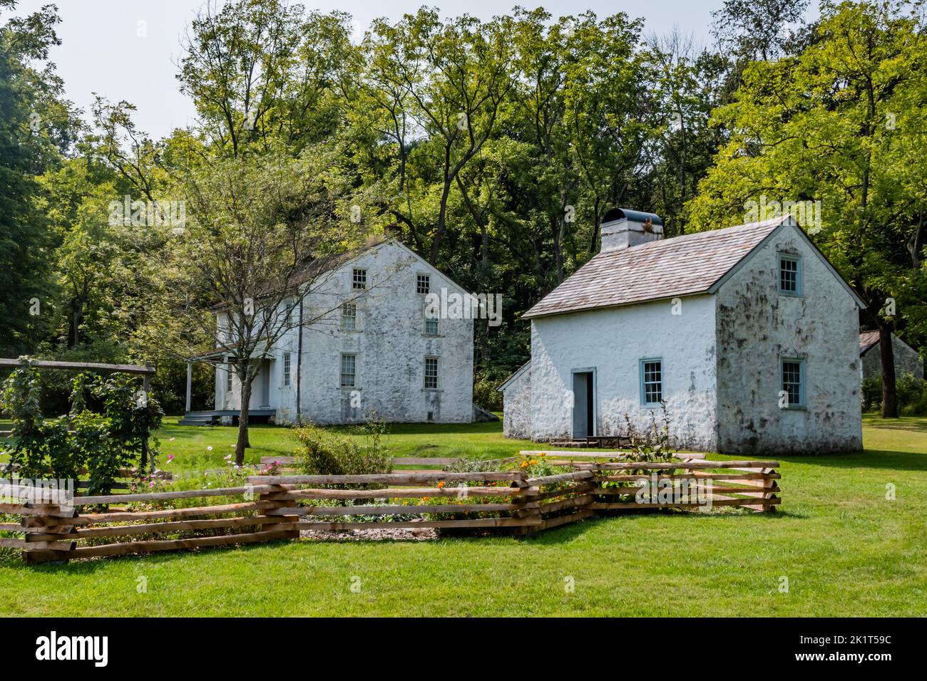 Tenant Houses and Garden, Hopewell Furnace National Historic Site