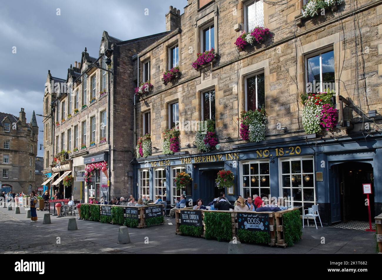 Edinburgh Scotland, UK 20 September 2022. General view of The Beehive Inn, Grassmarket. credit sst/alamy live news Stock Photo