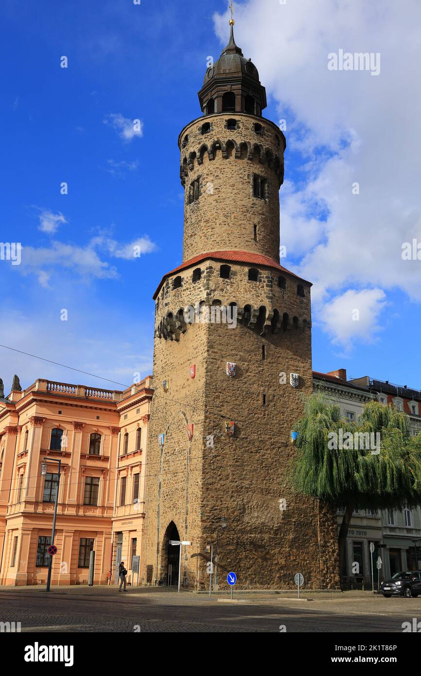 Reichenbacher tower in Görlitz Stock Photo