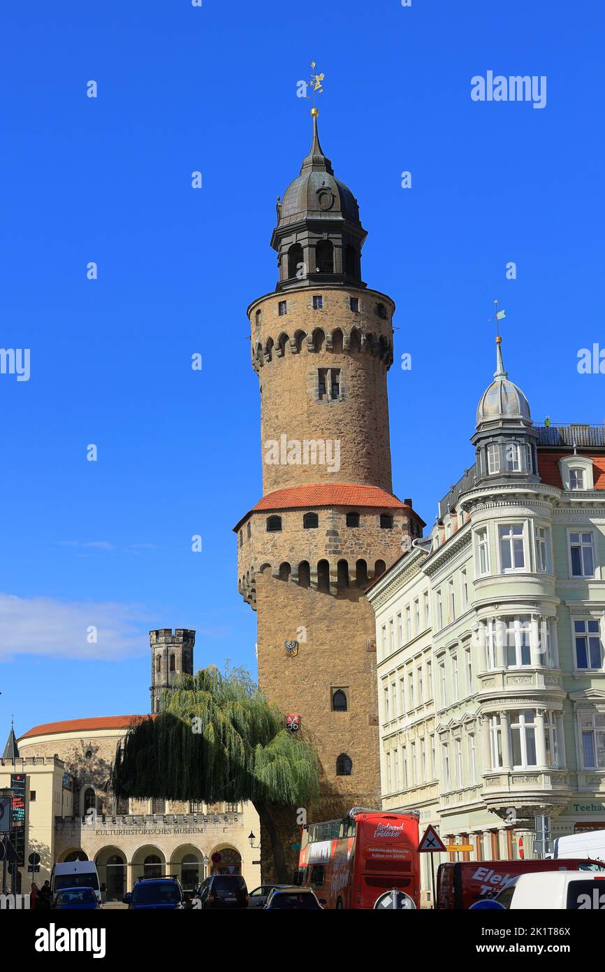 Reichenbacher tower in Görlitz Stock Photo