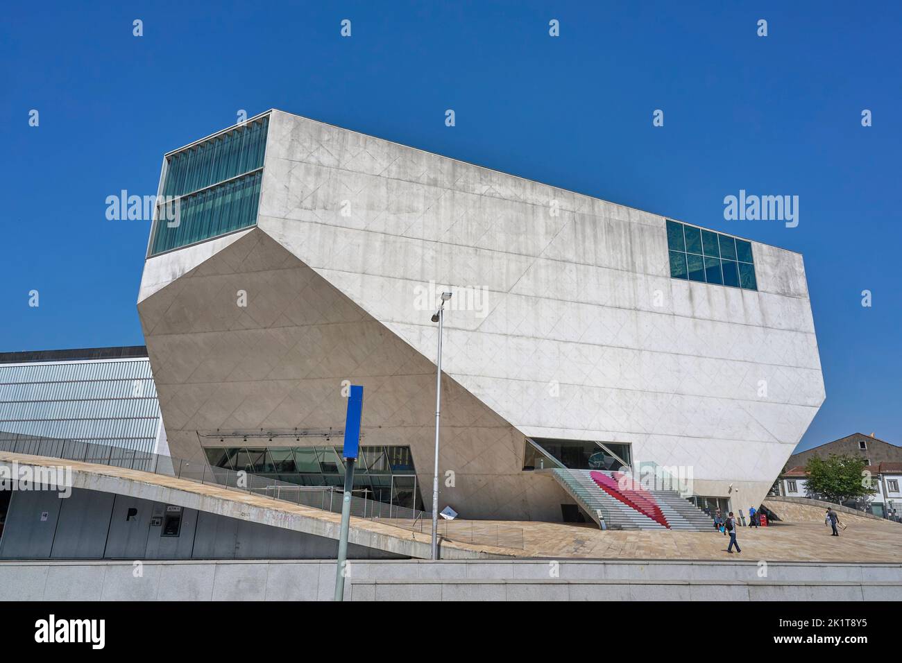 View of the Casa da Música, Porto, Portugal. Home of the Porto National ...