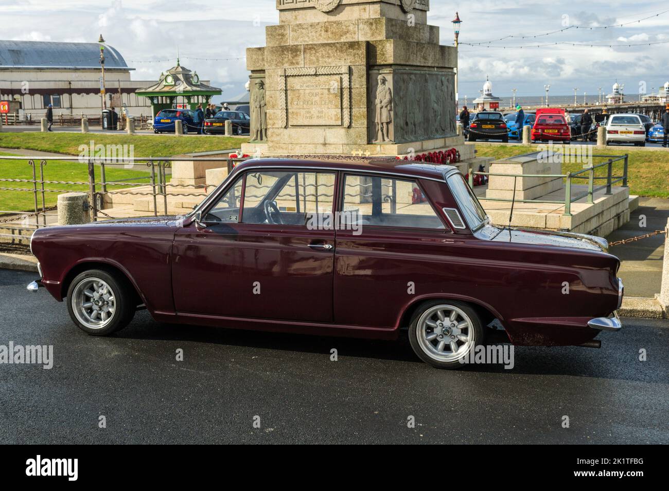 Ford Cortina Mark 1. Blackpool Ford day 2022. Stock Photo