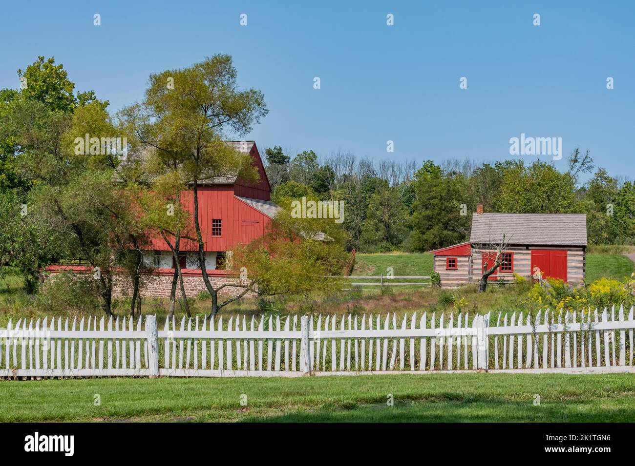 Blacksmith Shop and Homestead Barn, Daniel Boone Homestead