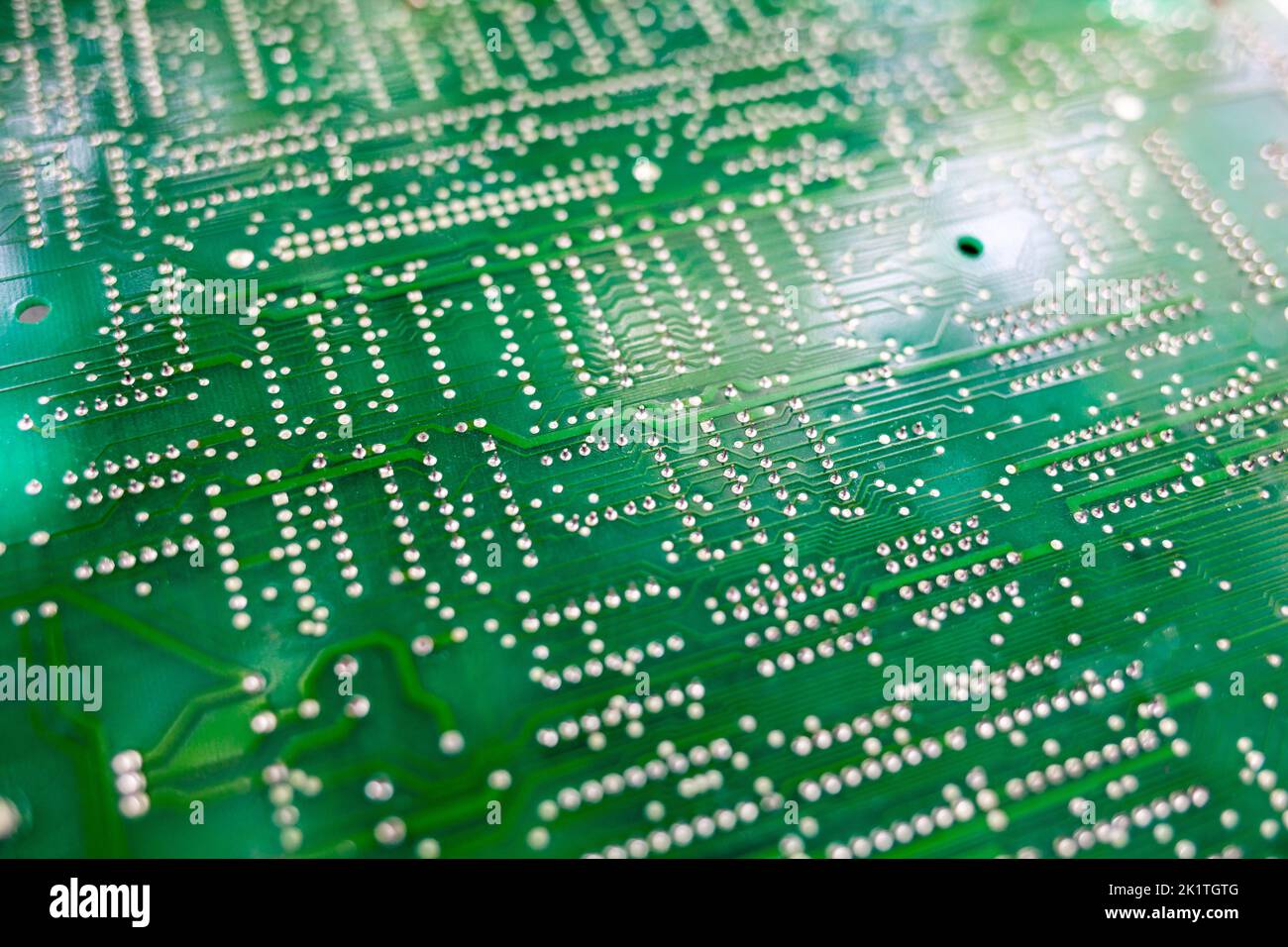 Old computer chips that are out of order. Not working microshops with ...