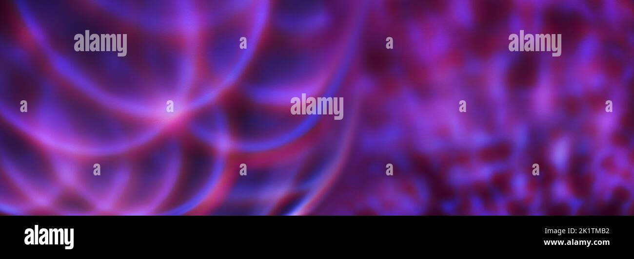 abstract purple wavy ligt pattern or background Stock Photo