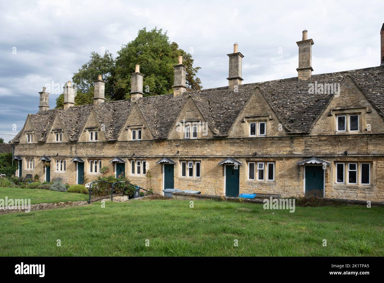 Cornish Almshouses in Chipping Norton, Oxfordshire Cotswolds, England