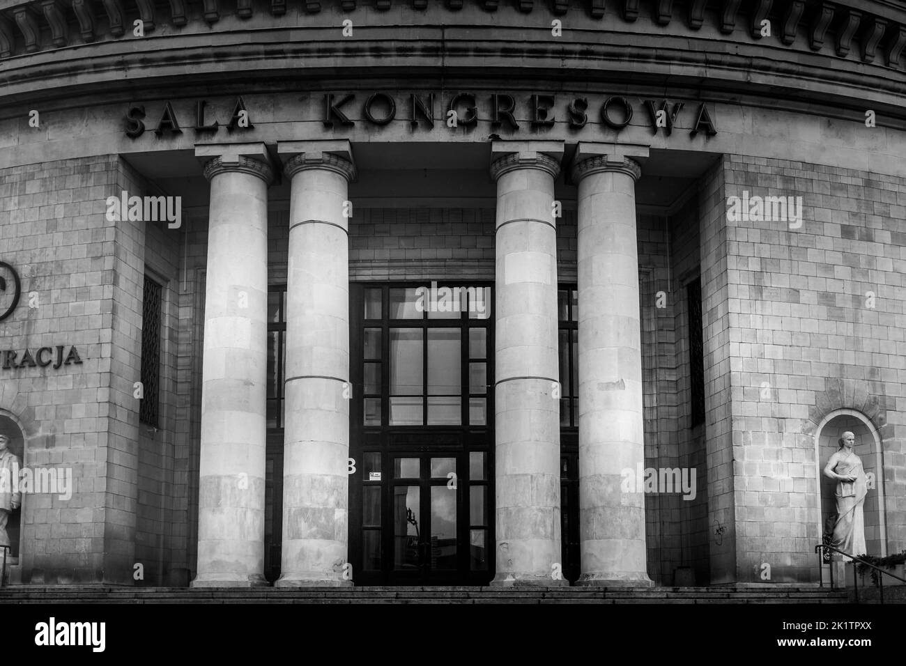 Palace of Culture and Science Poland Stock Photo